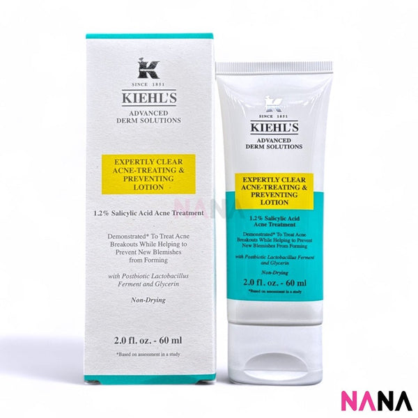 Kiehl's Expertly Clear Moisturizer for Acne Prone Skin with Salicylic Acid 60ml - NANA MALL