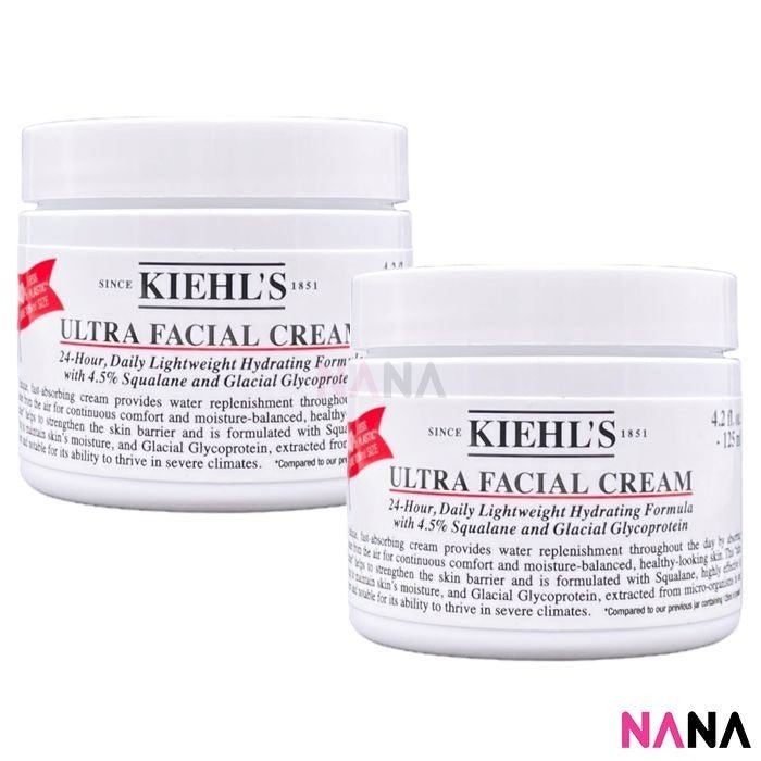Kiehl's Locks In Moisture Ultra Facial Cream 125ml x2 - NANA MALL