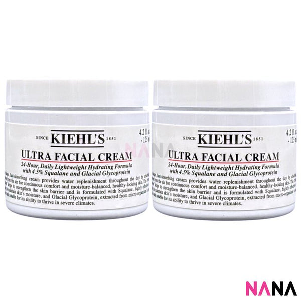 Kiehl's Locks In Moisture Ultra Facial Cream 125ml x2 - NANA MALL