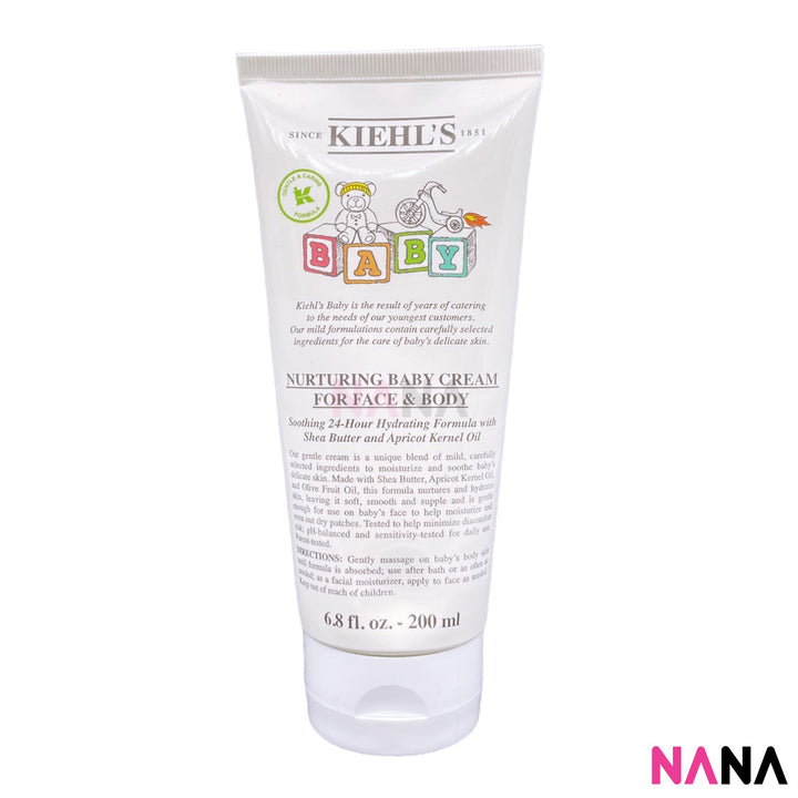 Kiehl's Nurturing Baby Cream For Face and Body 200ml - NANA MALL