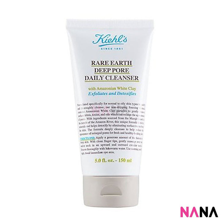Kiehl's Rare Earth Deep Pore Daily Cleanser (150ml) - NANA MALL