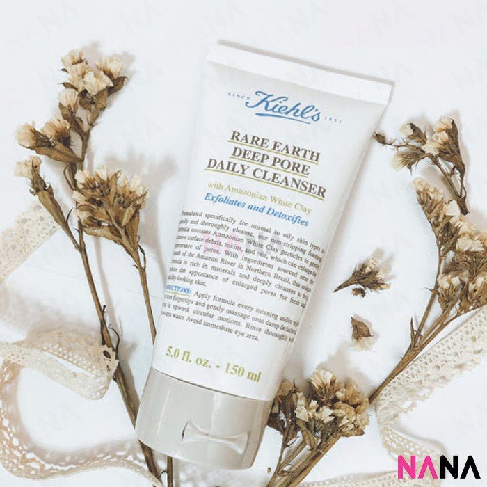 Kiehl's Rare Earth Deep Pore Daily Cleanser (150ml) - NANA MALL