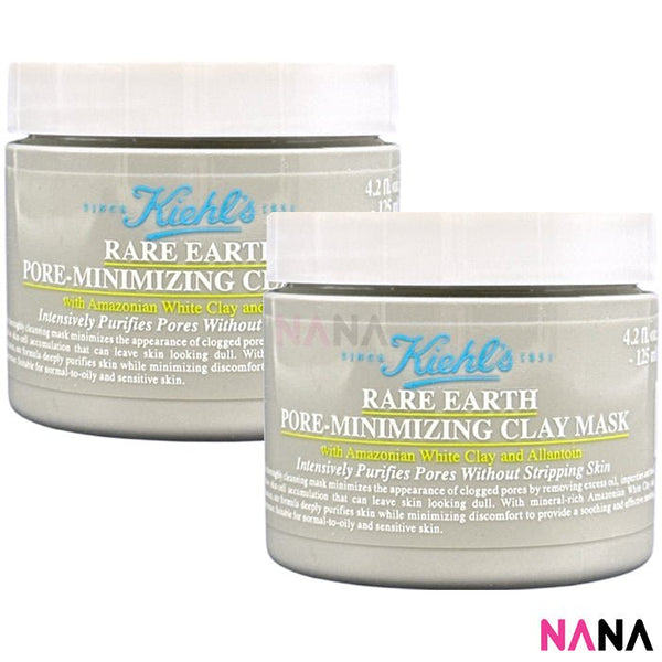 Kiehl's Rare Earth Deep Pore Minimizing Clay Mask 125ml x2 - NANA MALL
