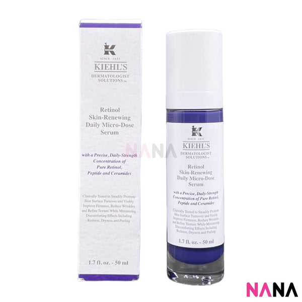 Kiehl’s Retinol Skin - Renewing Daily Micro - Dose Serum All Skin Types 50ml (EXP:12 2025) - NANA MALL