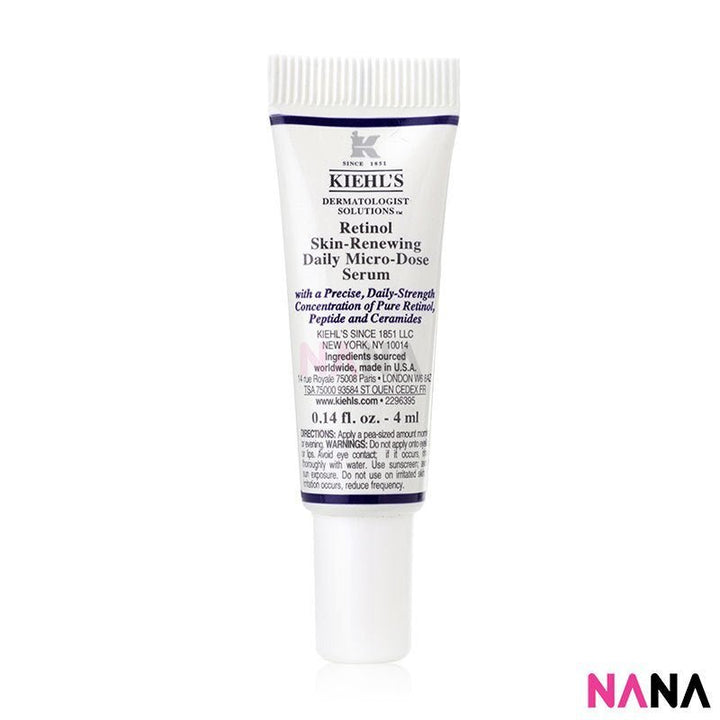 Kiehl’s Retinol Skin - Renewing Daily Micro - Dose Serum Sample Pack (4ml x 12/6) - NANA MALL