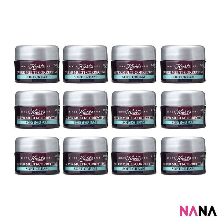 Kiehl's Super Multi - Corrective Soft Cream Sample Pack (7ml x 12/8/4) - NANA MALL
