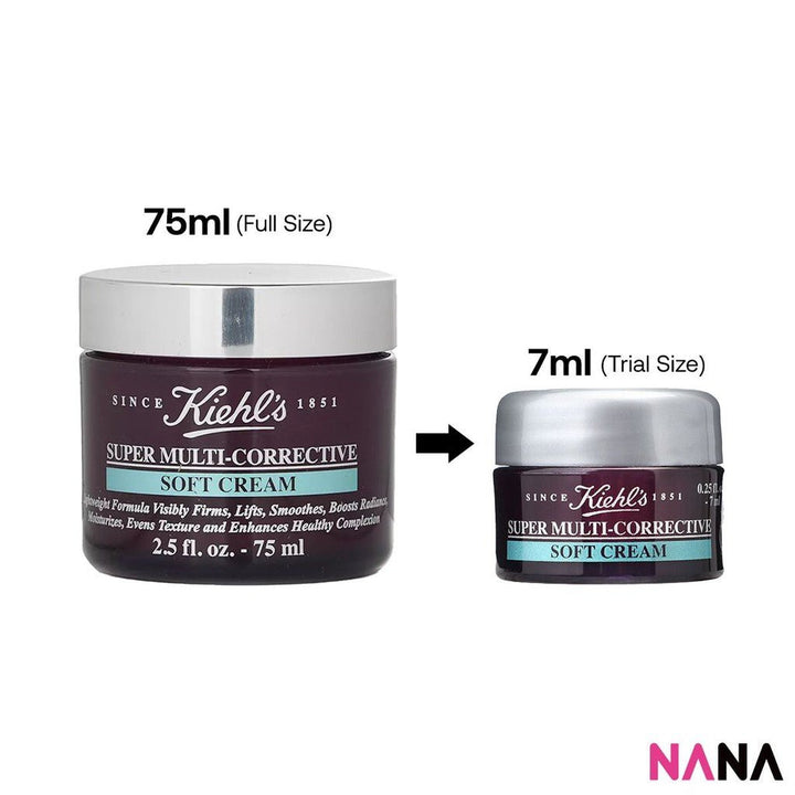 Kiehl's Super Multi - Corrective Soft Cream Sample Pack (7ml x 12/8/4) - NANA MALL