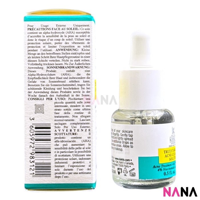 Kiehl's Truly Targeted Blemish - Clearing Solution 15ml - NANA MALL