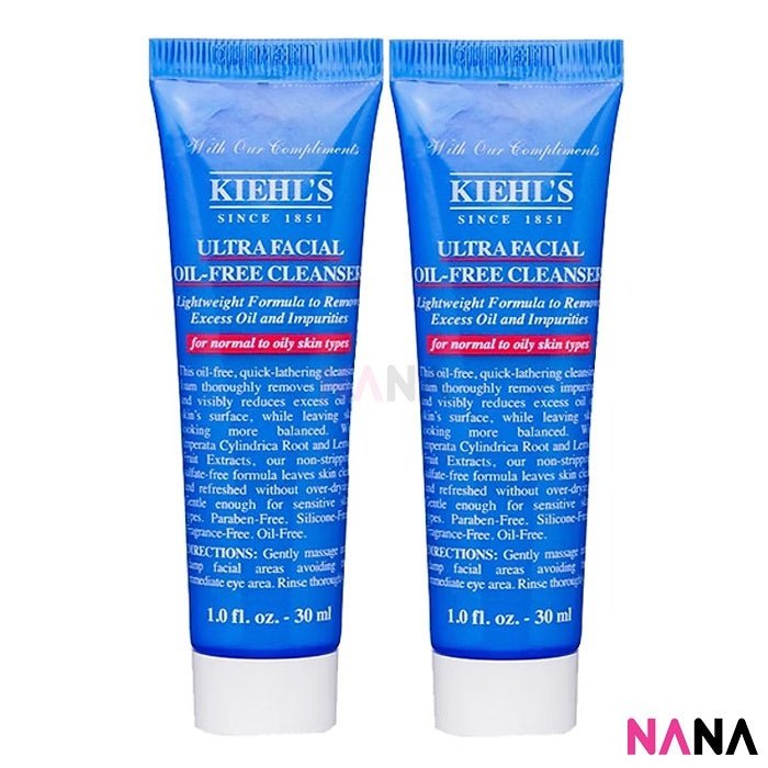 Kiehl’s Ultra Facial Fresh Cleanser Sample Pack (30ml x 6/4/2) - NANA MALL