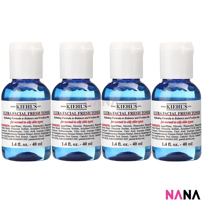 Kiehl’s Ultra Facial Oil - Free Toner Sample Pack (40ml x 6/4/2) (EXP:11 2025) - NANA MALL