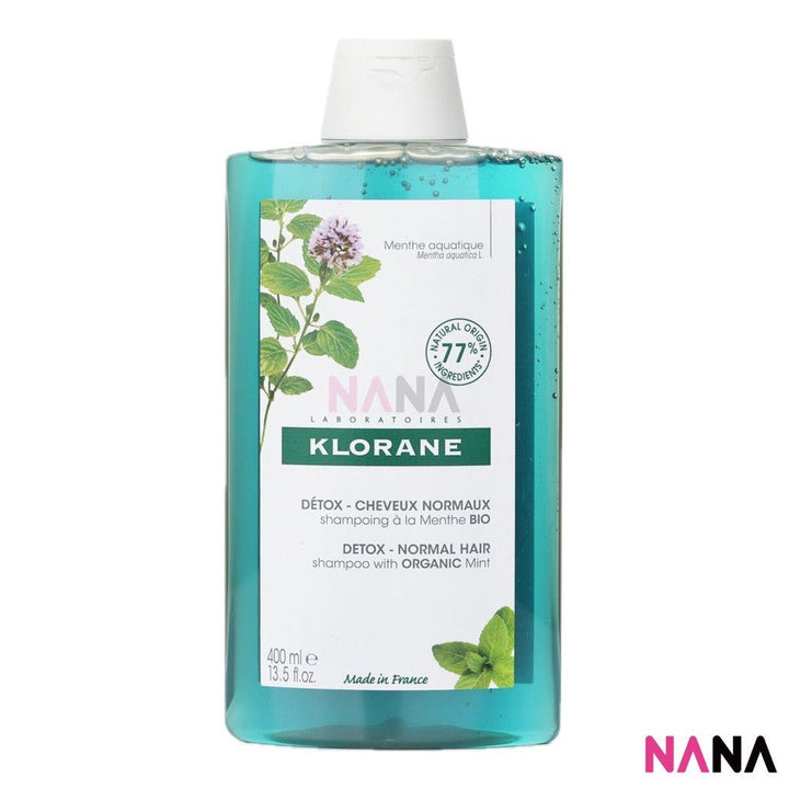 KLORANE Detox Shampoo with Organic Mint 400ml - NANA MALL
