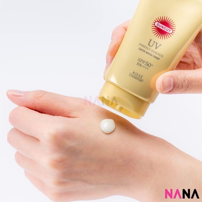 KOSÉ Suncut UV Perfect Essence SPF50+ PA++++ Super Water Proof 120g - NANA MALL