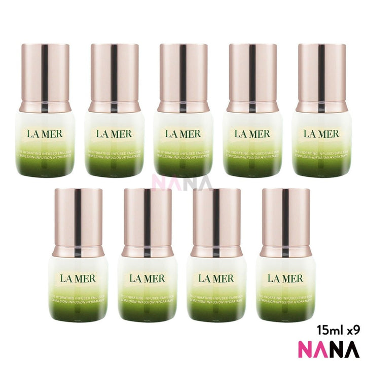 LA MER The Hydrating Infused Emulsion Sample Pack (15ml x 9/6/3) - NANA MALL