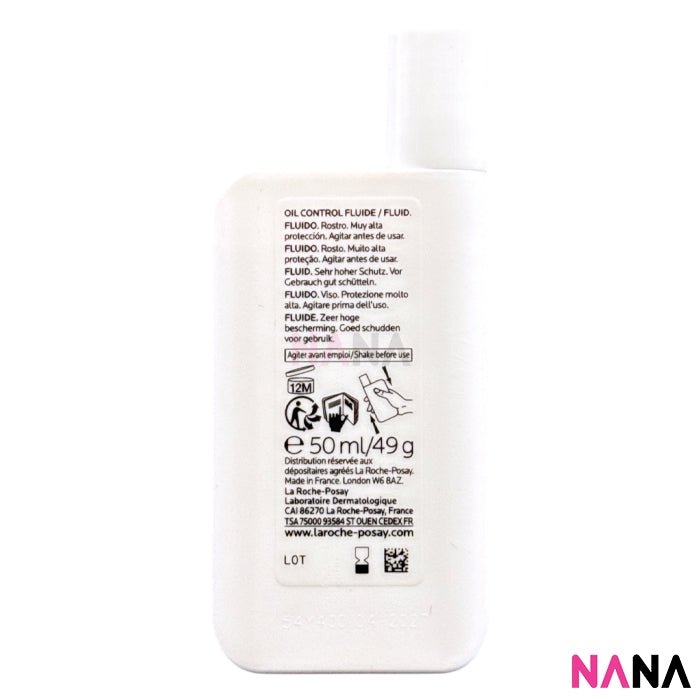 LA ROCHE - POSAY Anthelios Uvmune 400 Oily Skin Oil Control Fluid 50ml - NANA MALL