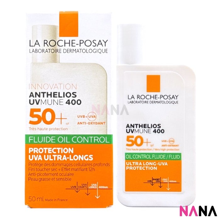 LA ROCHE - POSAY Anthelios Uvmune 400 Oily Skin Oil Control Fluid 50ml - NANA MALL