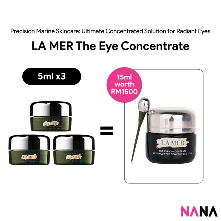 LAMER/LA MER The Eye Concentrate Sample Pack (5ml x 3/2/1) - NANA MALL