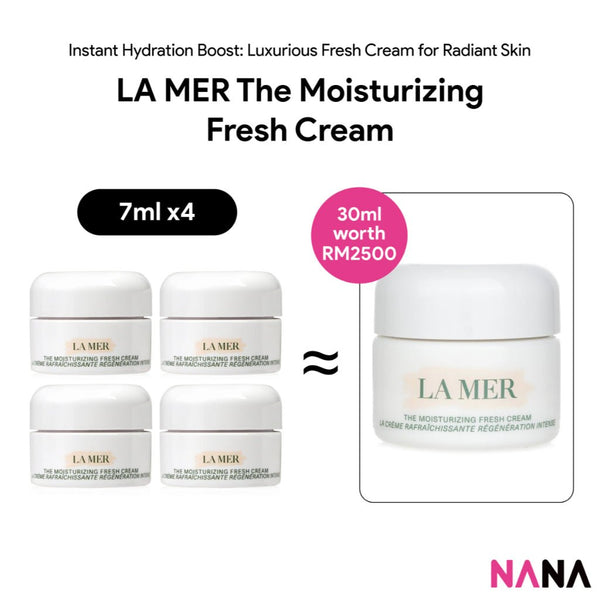 LAMER/LA MER The Moisturizing Fresh Cream Sample Pack (7ml x 4/2) - NANA MALL