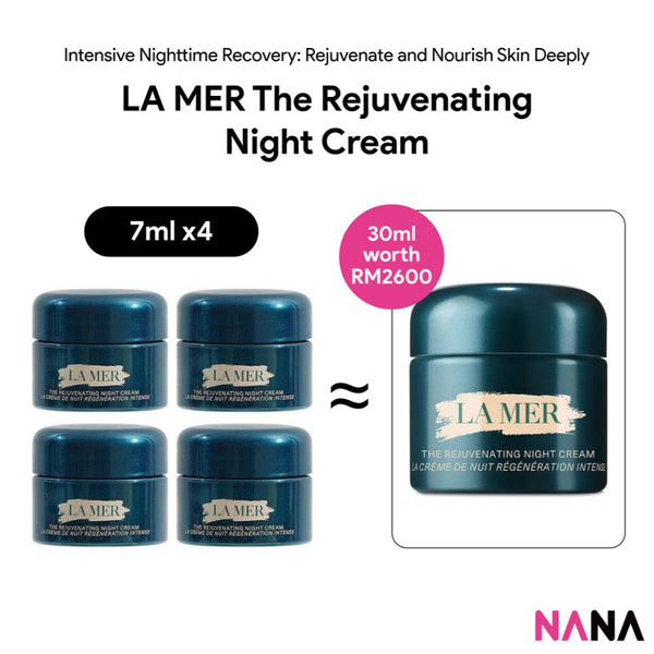 LAMER/LA MER The Rejuvenating Night Cream Sample Pack (7ml x 4/2) - NANA MALL