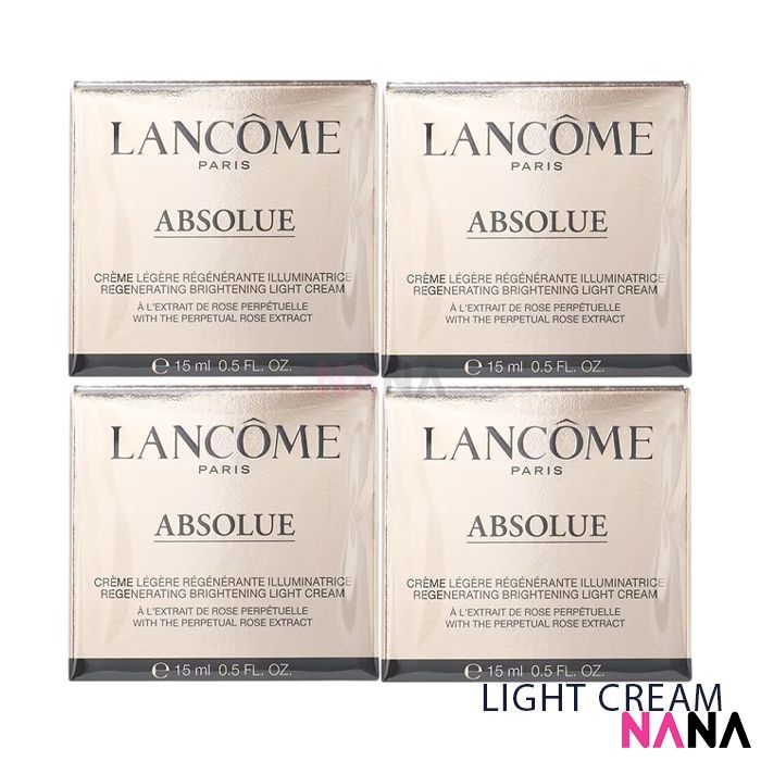 LANCÔME Absolue Cream Light Cream Sample Pack (15ml x 4/2) - NANA MALL