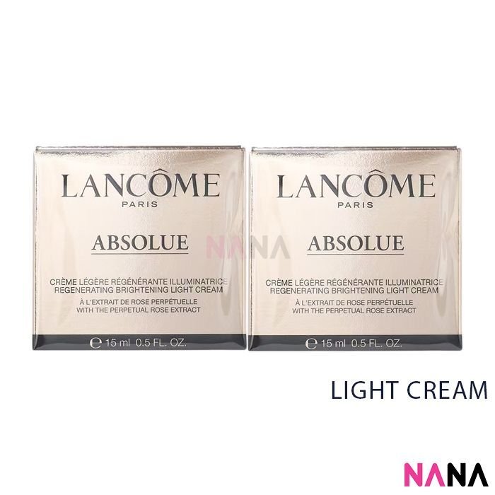 LANCÔME Absolue Cream Light Cream Sample Pack (15ml x 4/2) - NANA MALL