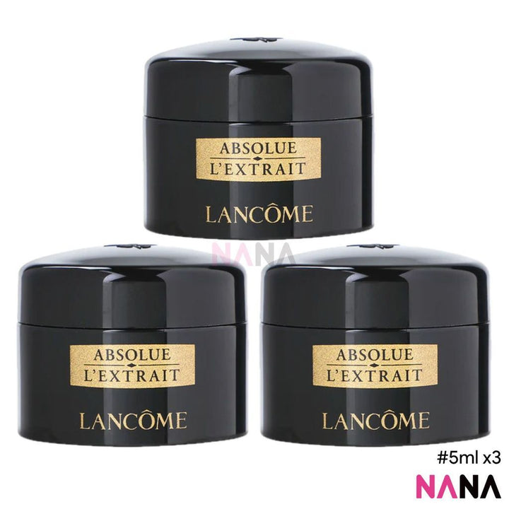 LANCÔME Absolue L'Extrait The Elixir Eye Treatment Sample Pack (5ml x 3/2/1) - NANA MALL