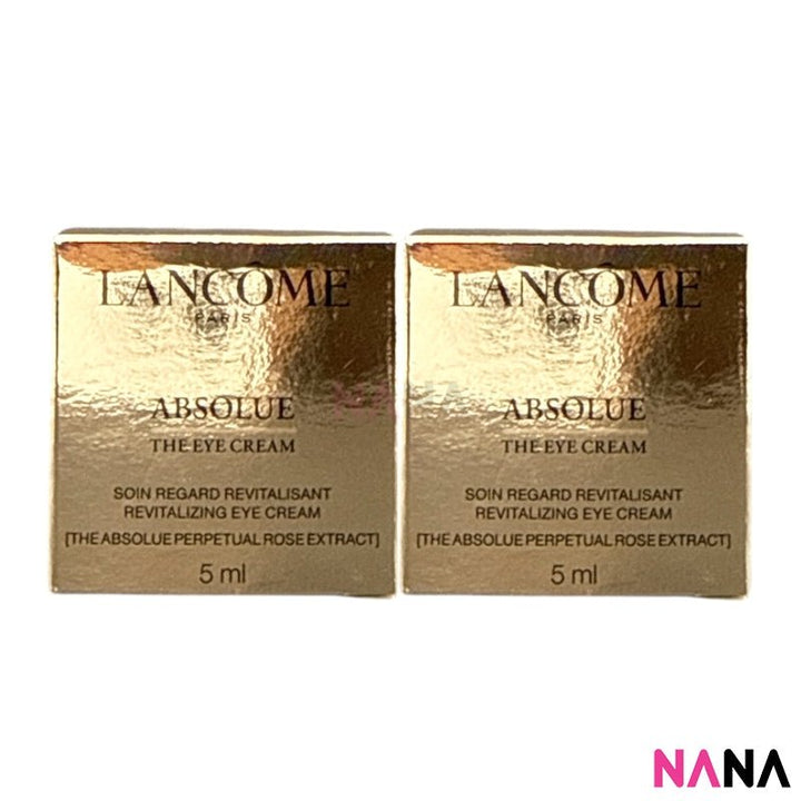 Lancome Absolue Revitalizing Eye Cream Sample Pack (5ml x 4/3/2/1) - NANA MALL