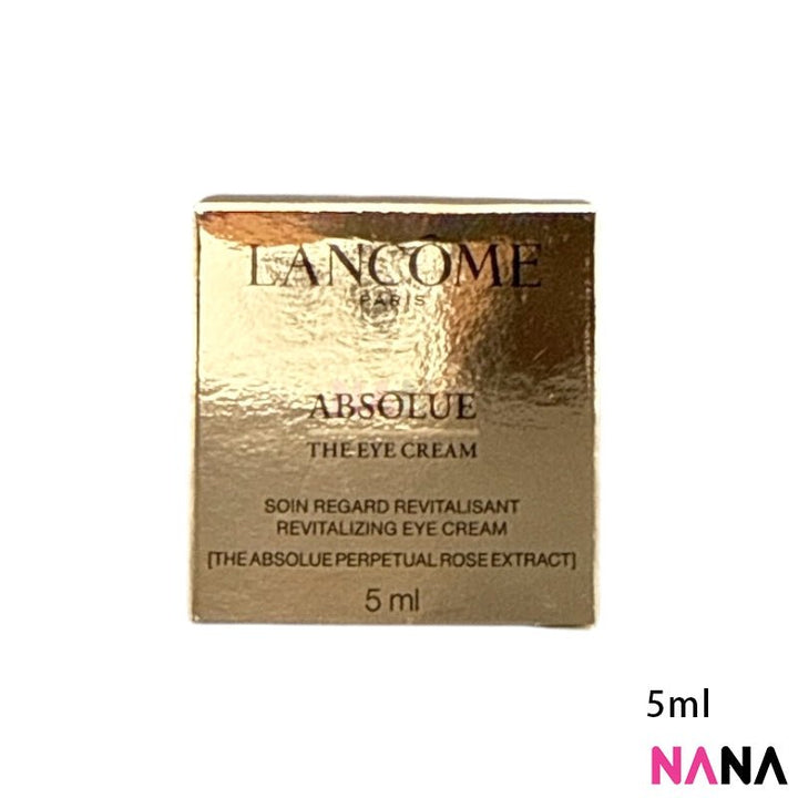 Lancome Absolue Revitalizing Eye Cream Sample Pack (5ml x 4/3/2/1) - NANA MALL