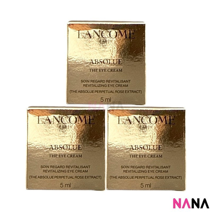 Lancome Absolue Revitalizing Eye Cream Sample Pack (5ml x 4/3/2/1) - NANA MALL