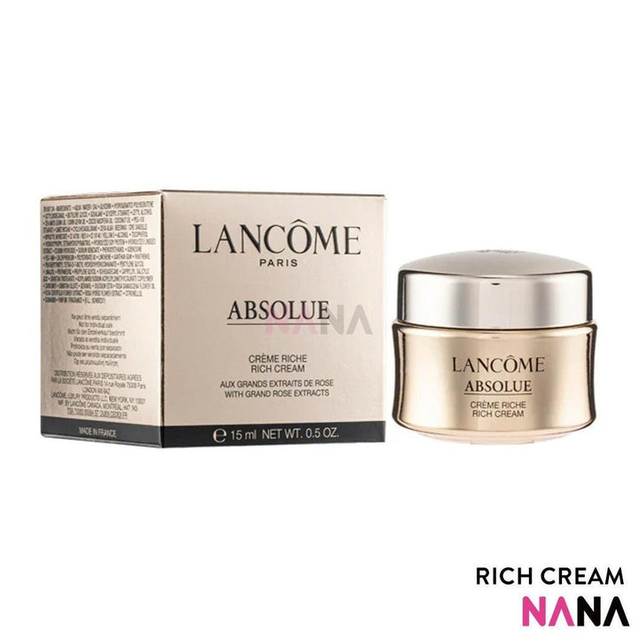 Lancome Absolue Rich Cream Sample Pack (15ml x 4/2) - NANA MALL