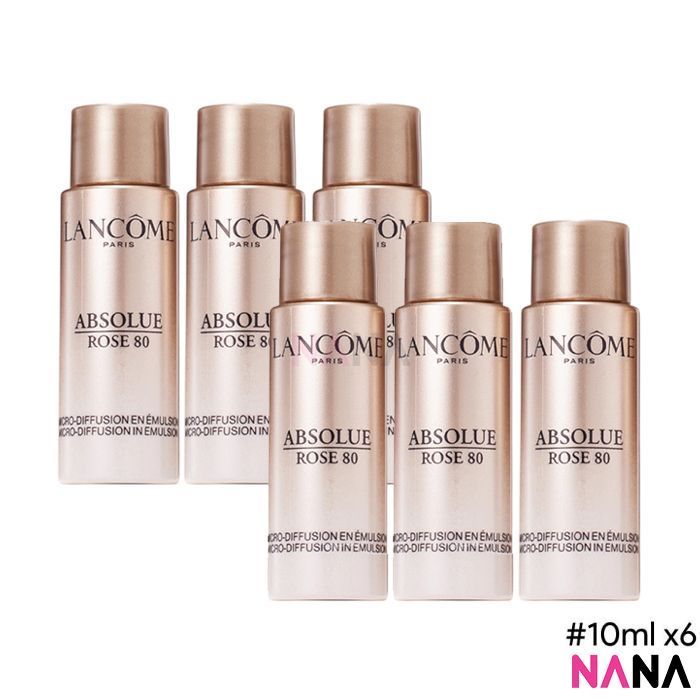 LANCÔME Absolue Rose 80 Emulsion Sample Pack (10ml x 9/6/3) - NANA MALL