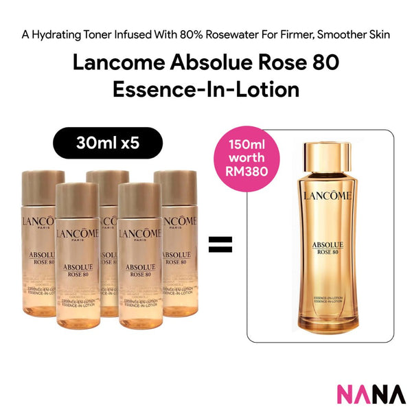 Lancome Absolue Rose 80 Essence - In - Lotion Sample Pack (30ml x 3/2/1) - NANA MALL