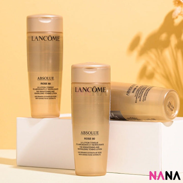 Lancome Absolue Rose Essence The Brightening And Revitalizing Toning Lotion Sample Pack (50ml x 3/2/1) - NANA MALL