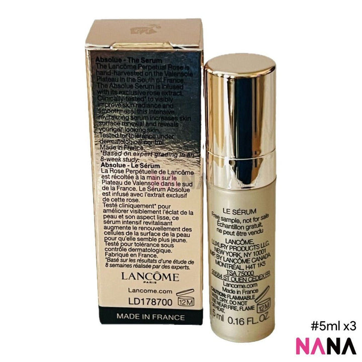 LANCOME Absolue The Serum 5ml x3 - NANA MALL