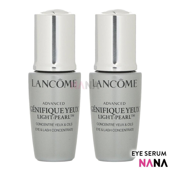 LANCOME Advanced Genifique Yeux Light - pearl Youth Activating Eye & Lash Concentrate Sample Pack (5ml x 4/2) - NANA MALL