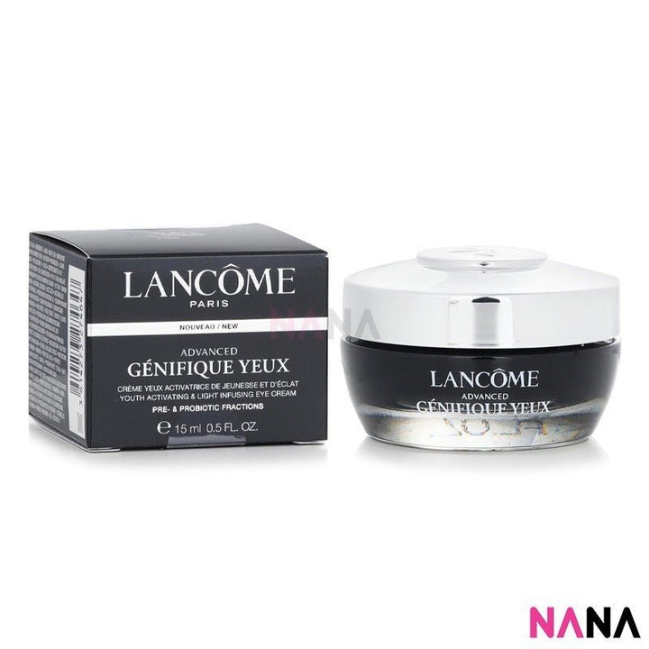 Lancome Advanced Genifique Youth Activating Eye Cream Brightens Dark Circles 15ml + Eye Cream Sample (5ml x3) - NANA MALL