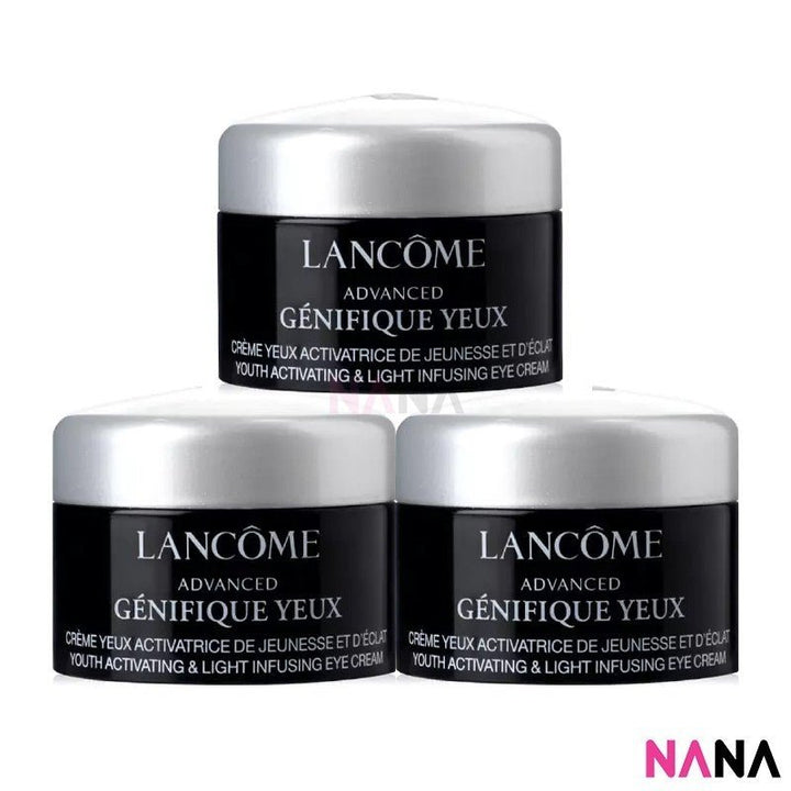 Lancome Advanced Genifique Youth Activating Eye Cream Brightens Dark Circles 15ml + Eye Cream Sample (5ml x3) - NANA MALL