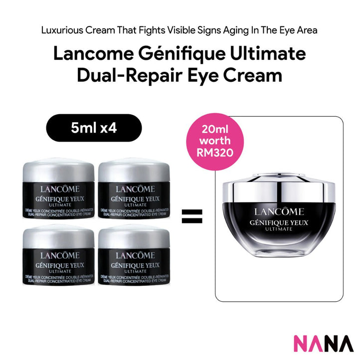 Lancome Génifique Ultimate Dual - Repair Eye Cream Sample Pack (5ml x 3/2/1) - NANA MALL