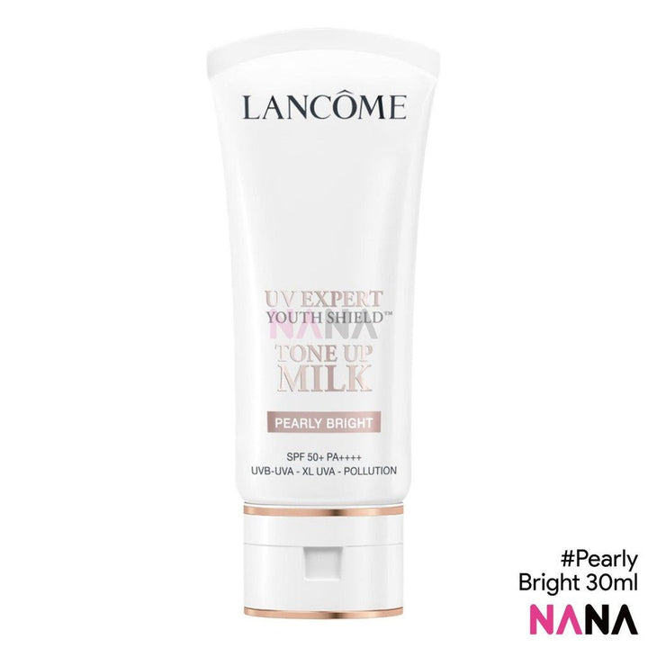 LANCOME UV Expert Youth Shiel Tone Up Milk SPF50/ PA++++ - Pearly Bright 30ml - NANA MALL