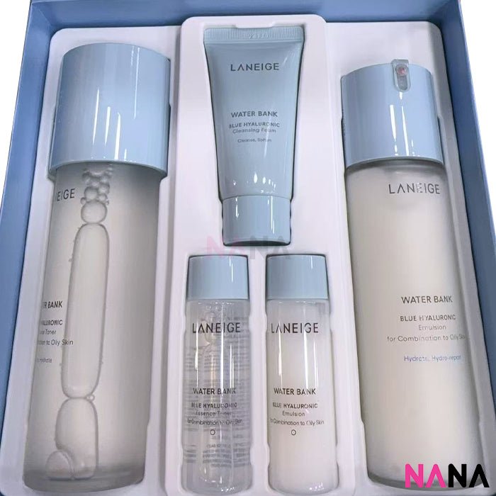 Laneige Basic Duo Set - for Combination to Oily skin (5 items) - NANA MALL