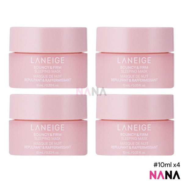 LANEIGE Bouncy & Firm Sleeping Mask 10ml x4 - NANA MALL