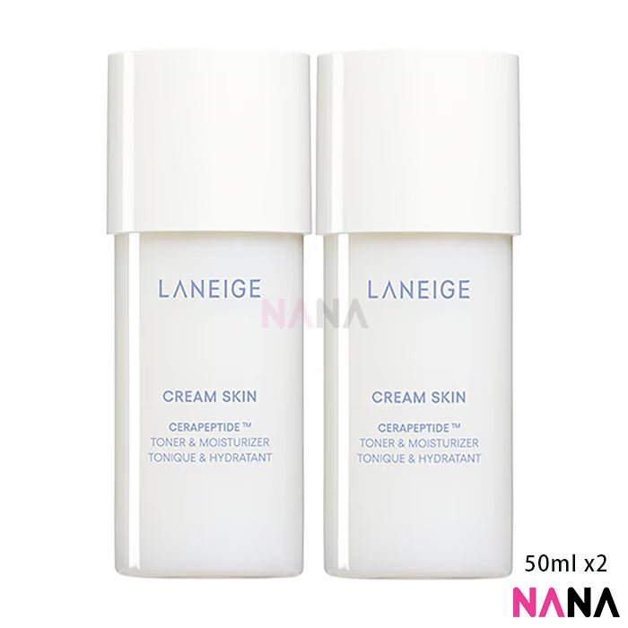 Laneige Cream Skin Cerapeptide Refiner Sample Pack (50ml x 4/2) - NANA MALL