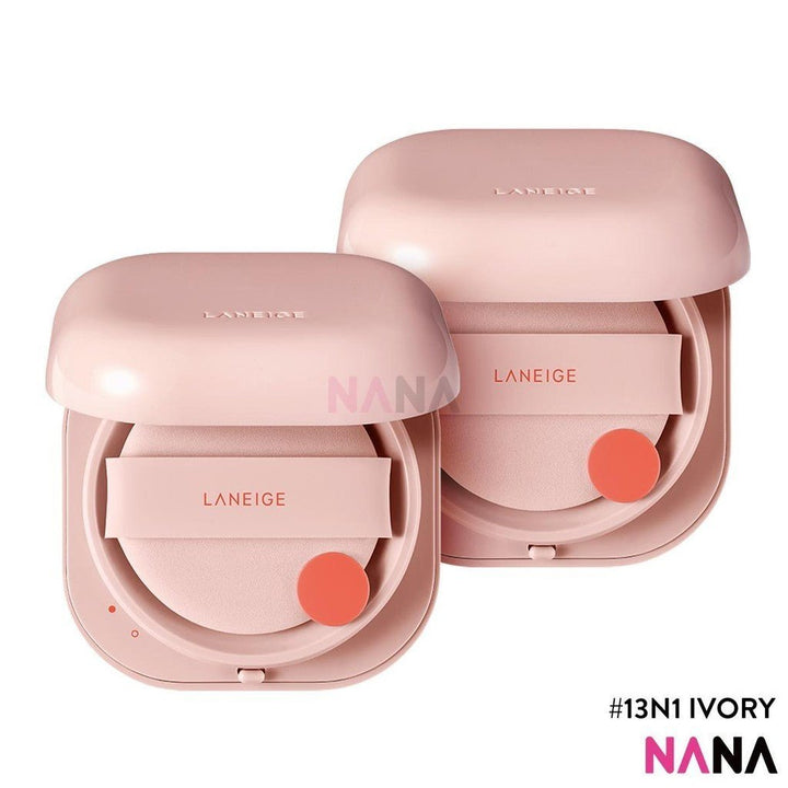 LANEIGE NEO Cushion Glow SPF46 PA++ 13N1 IVORY 15g x2 - NANA MALL