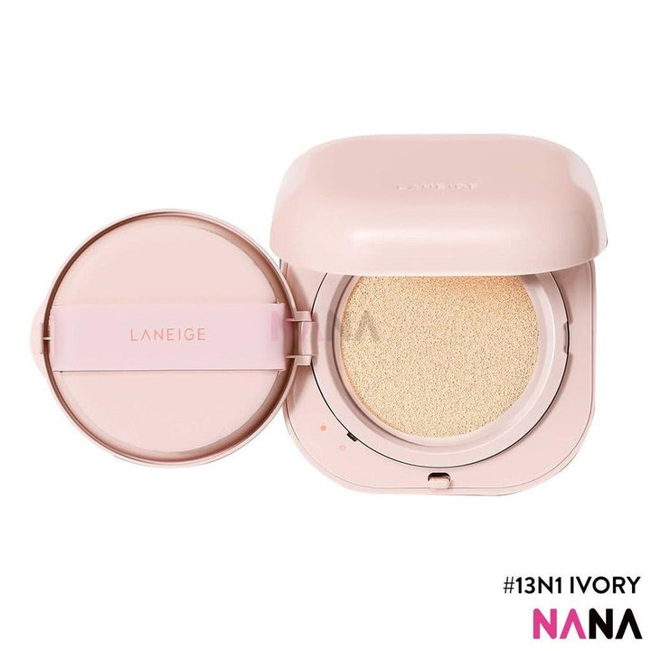 LANEIGE NEO Cushion Glow SPF46 PA++ 13N1 IVORY 15g x2 - NANA MALL