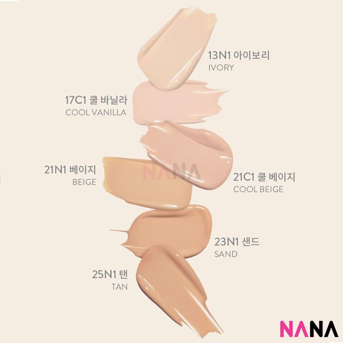 LANEIGE NEO Cushion Glow SPF46 PA++ 13N1 IVORY 15g x2 - NANA MALL
