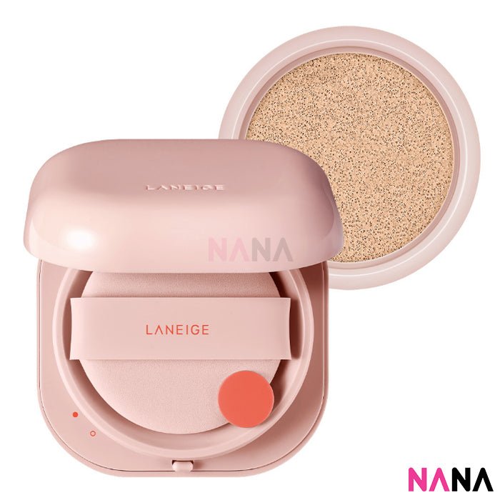 Laneige Neo Cushion Glow SPF46 PA++ 21N1 Beige 15g x 2 Pink - NANA MALL