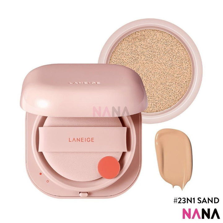 LANEIGE NEO Cushion Glow SPF46 PA++ 23N1 SAND 15g x2 - NANA MALL