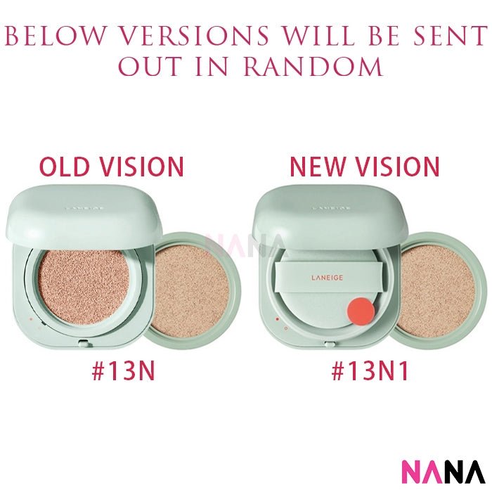 LANEIGE Neo Cushion Matte #13N/13N1 Ivory 15g x2 – NANA MALL