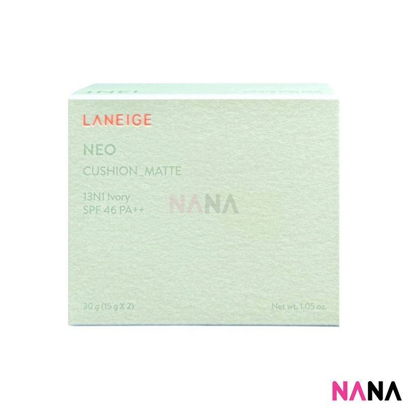 LANEIGE Neo Cushion Matte #13N/13N1 Ivory 15g x2 – NANA MALL