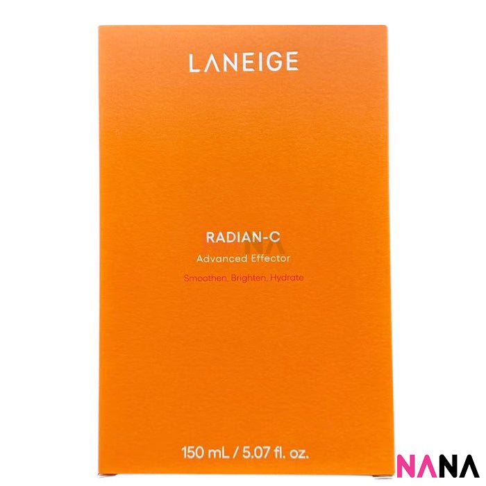 Laneige Radian - C Advanced Effector 150ml (Have Facial Cotton 60 Sheet) - NANA MALL