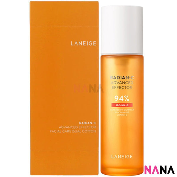 Laneige Radian - C Advanced Effector 150ml (Have Facial Cotton 60 Sheet) - NANA MALL